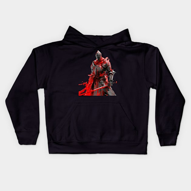 Praise the Sun, Confront the Dark Soul Kids Hoodie by Church Green